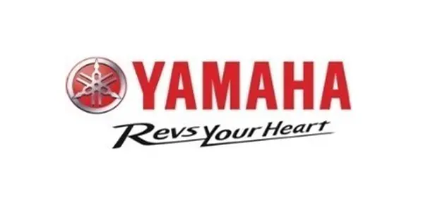 A yamaha logo is shown with the words 