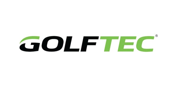 A logo of golf tech
