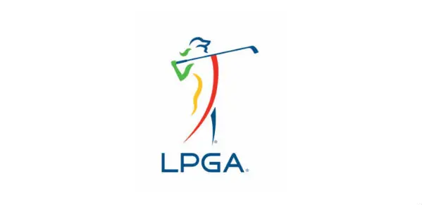 A logo of the lpga.